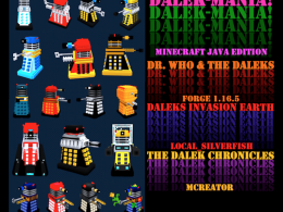 NEW DALEKS!